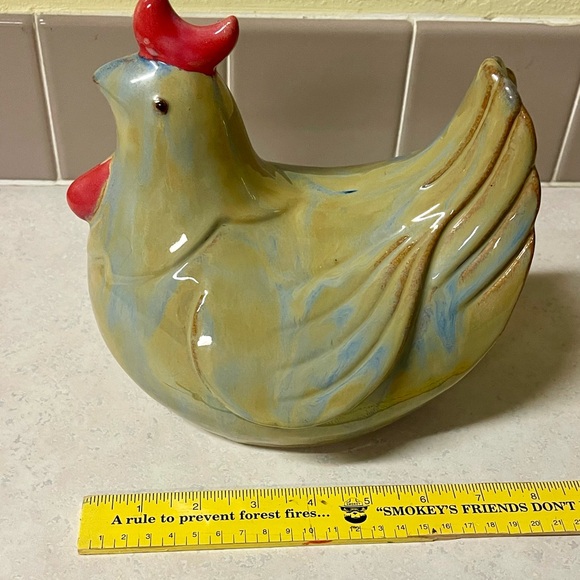 Ceramic Chicken Figurine Vintage - Picture 6 of 7